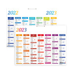 GD CALENDRIER ARC EN CIEL 7M